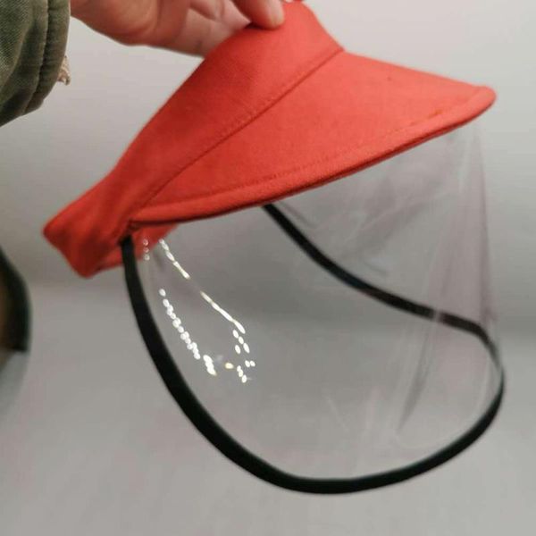 

2020 new arrival outdoor sunshade dustproof bucket hat face protective dust protection cap hat durable for 2-12 t children, Black