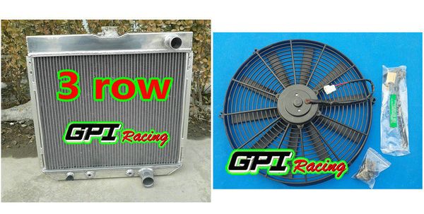 

aluminum radiator + fan 1967-1970 for mustang/fairlane/ranchero