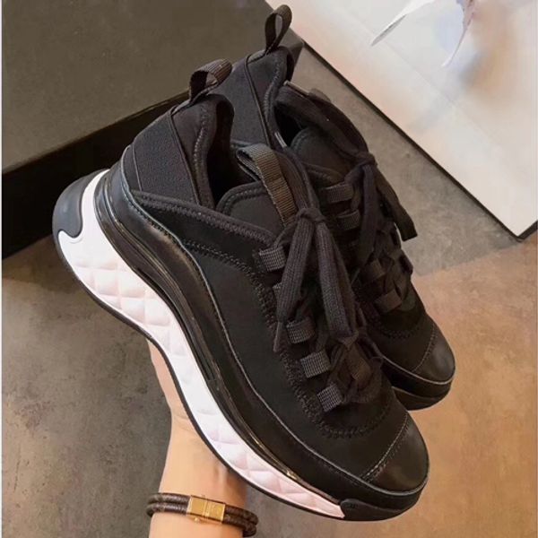 

new designer shoes ace luxury embroidered white tiger bee snake shoes genuine leather designer sneaker women casual shoes size35-40, Black