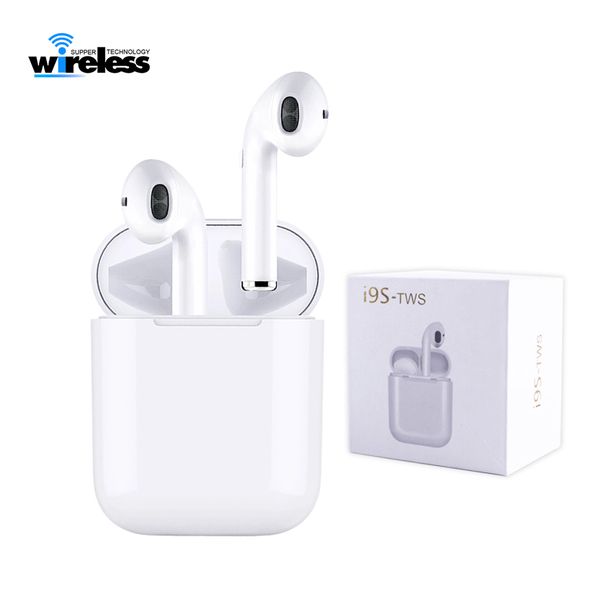 

i9s TWS bluetooth 5.0 Mini Bluetooth Wireless Earphones headphone Earbuds support pop up window Headsets Android For Smart Mobile Phone