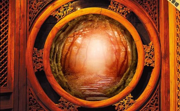 

3d wallpaper green tree grass road 3d picture i background wall mural living room bedroom home decor wall paper for walls 3d papel de parede