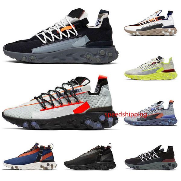 

react element 87 55 ispa mid men women running shoes ghost aqua gunsmoke platinum volt anthracite breathable mens trainer sports sneakers
