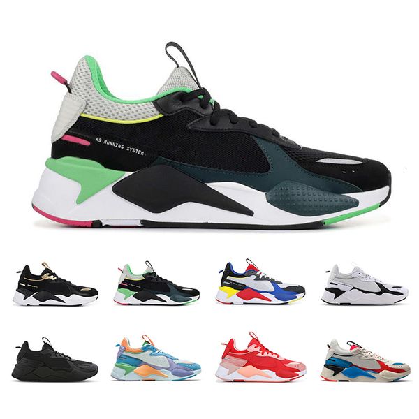 

new arrived rs-x reinvention casual mens running shoes triple white dad creepers men women trainer sports sneakers size 36-45