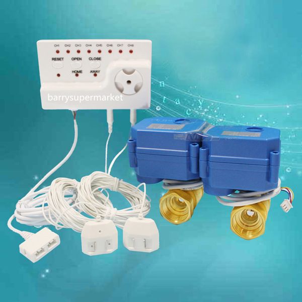 

water leakage detetor sensor alarms monitor flowmeter indicator water saver prevent water loss hidaka wld-806 dn25 single valve
