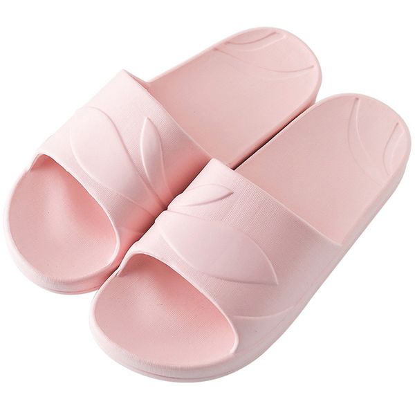 

summer slippers women pvc solid family shoes flip flops home floor slippers bathroom bath sandal women shoes, Black