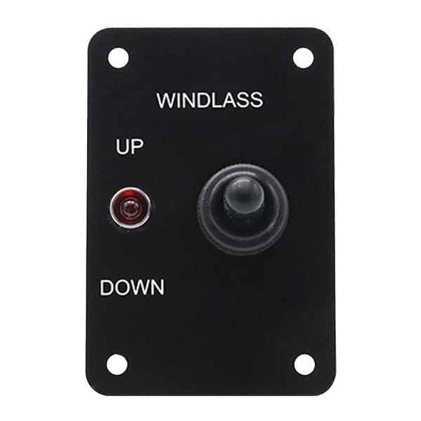 

windlass anchor up down lever switch panel with 12v led indicator