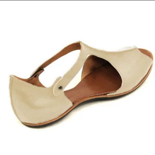 

2019 new style women's shoes selling large size sandals selling europe and america women's flat shoes, Black