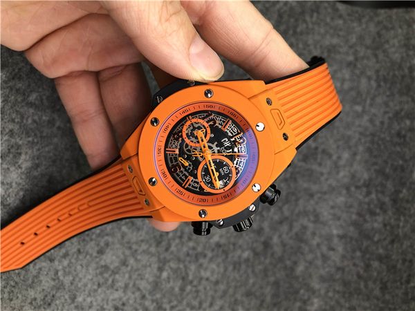 

fashion brand men's watch multi-color strap vacation outdoor military sports quartz large dial calendar watch luxury watch all SUB work