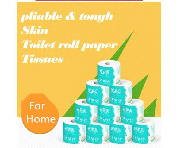 

10 roll/bag tissue;paper extraction; toiletpape 4-layer embossed design of food grade safety paper for mother and infant