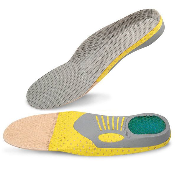 

for traveler orthopedic insoles sports insoles absorption arch support running shoe pads breathable function insole, Black