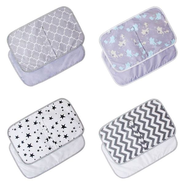 

portable newborn waterproof baby changing mat infant foldable changing diaper nappy liners