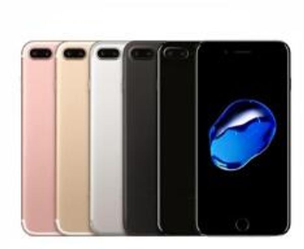 

unlocked refurbished apple iphone 7 plus 5.5'' 12.0mp lte mobile phone 3g ram 32g/128g/256g rom with touch id fingerprint epacket