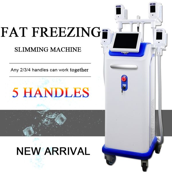 

cryolipolysis fat ing machine 4 cyro handles can work fat reduction cryo therapy body slimming machine ce