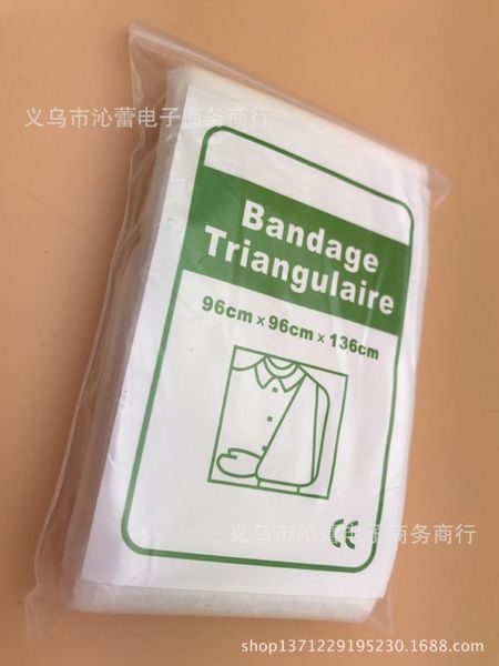 

non-woven fabric triangle bandage triangular binder first- 96x96x136