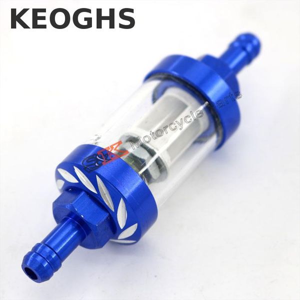 

keoghs cnc universal fuel filters scooter go kart 92mm 8mm oil filter dirt/pit bike motorcycle motocross atv quad