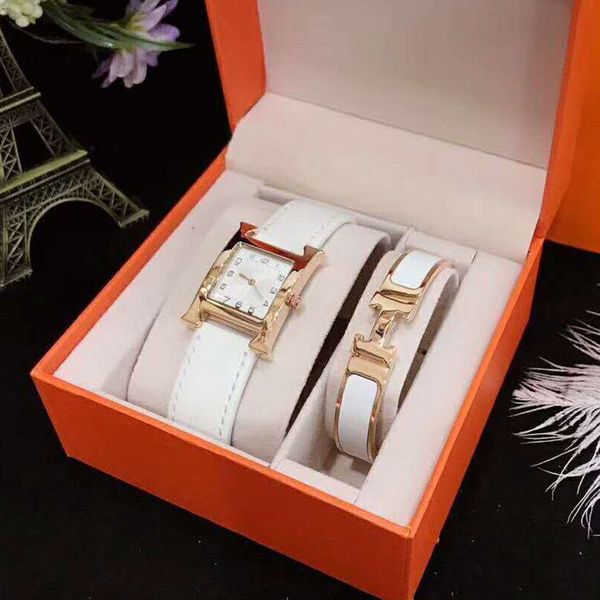 

New year gift luxury women quartz watch pari watche and jewelry bracelet fa hion lady elegant clock chri tma with original box