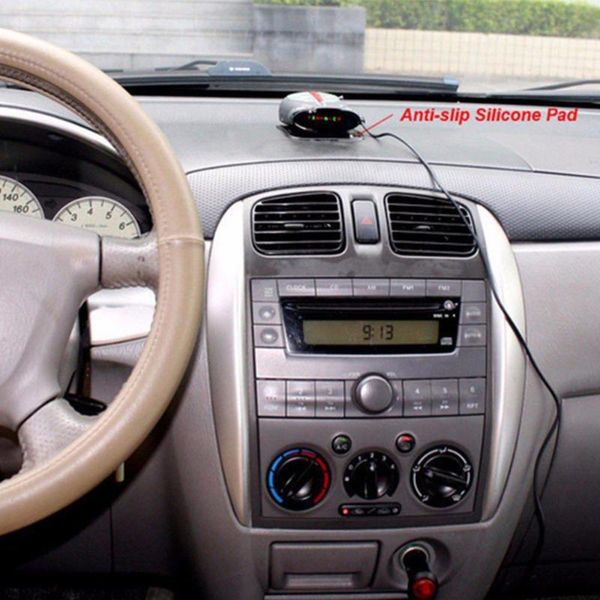 

car english russian auto vehicle v7 speed voice alert alarm warning 16 band led display