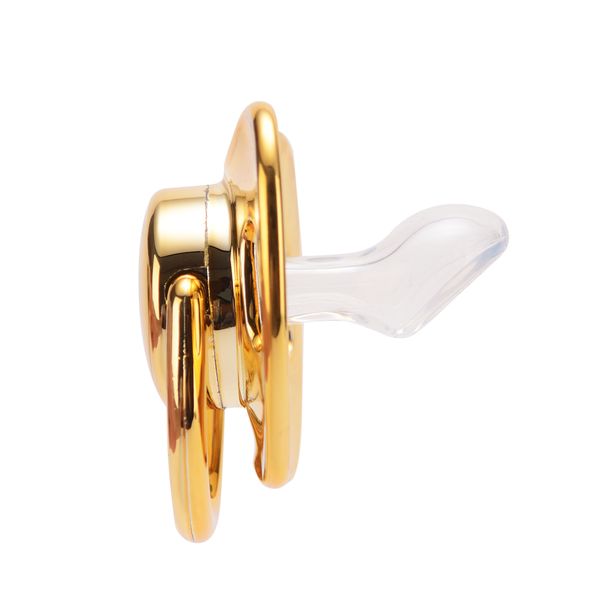 

miyocar luxurious bpa fda custom name personalized golden pink baby pacifier and pacifier storage box nipple storage pbs-p