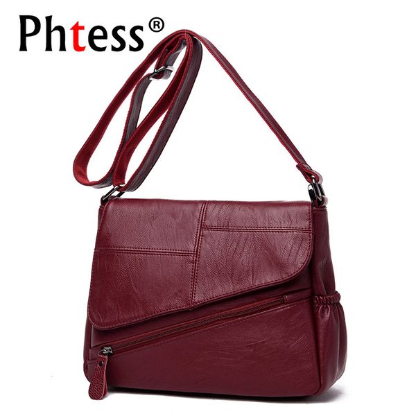 

новая женщина сумки кожа messenger feminina болса кожа роскошные сумки женские сумки конструктора 2019 мешком главная женская сумка плеча