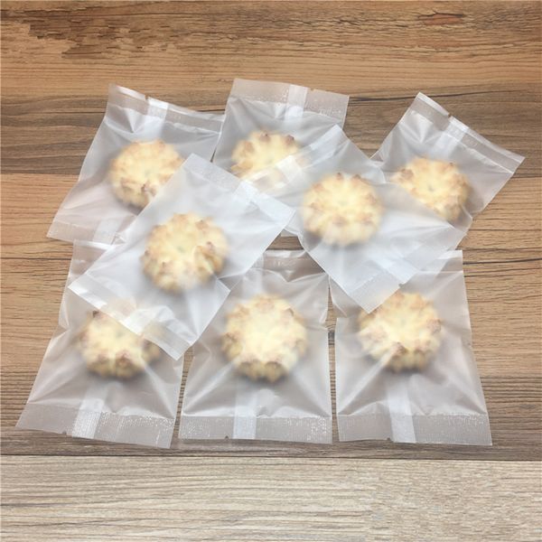 

dhl wholesale matte clear plastic heat sealing baking packaging pouch cookies candy package bags snack biscuit packing bag