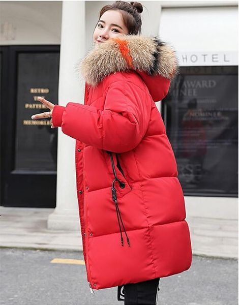 

women's clothing winter cape women's overcoat parka dames warm long jacket slim jaqueta feminina, Black