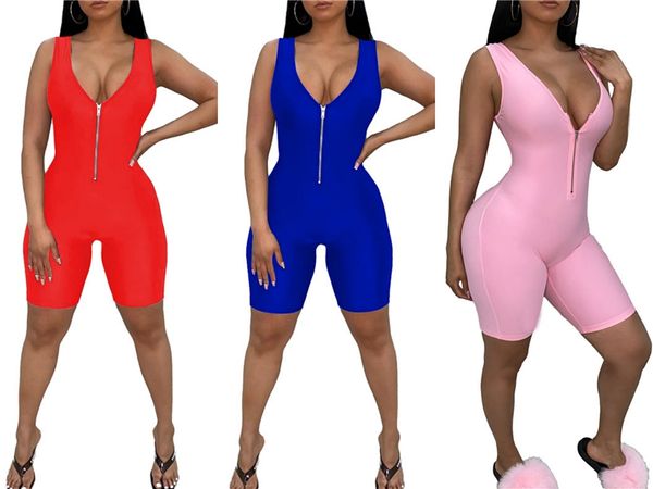 

off shoulder hollow out backless sleeveless bodycon rompers womens jumpsuit summer overalls romper #34601, Black;white