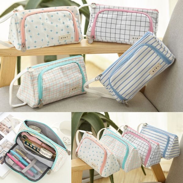 

lovely pencil case kawaii large capacity pencilcase school supplies stationery