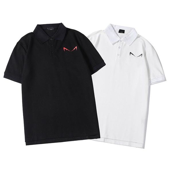 

мужская марка дизайнер polo 2020 summer high quality luxury pattern print top тройники с коротким рукавом deisgner вскользь рубашки поло s-2, White;black