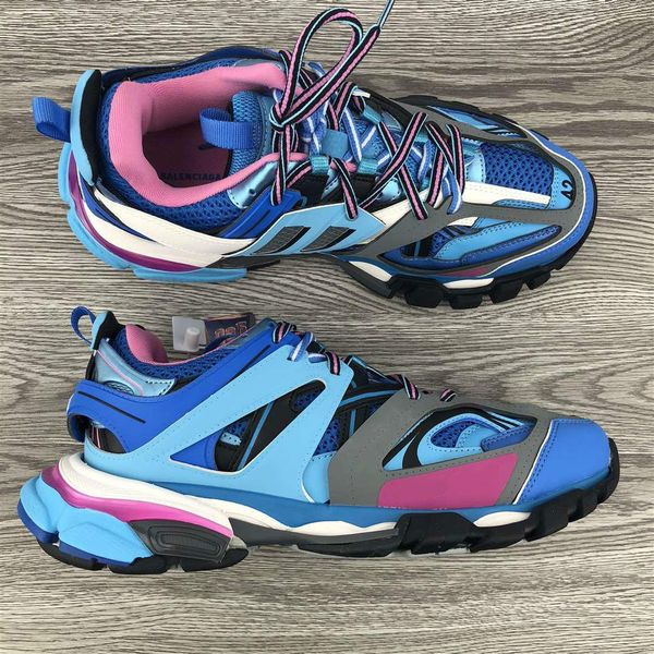 

triple s track 3.0 tess s sneaker new colors men women casual shoes designer white orange track 3.0 shoes low lace-up outdoor chaussures
