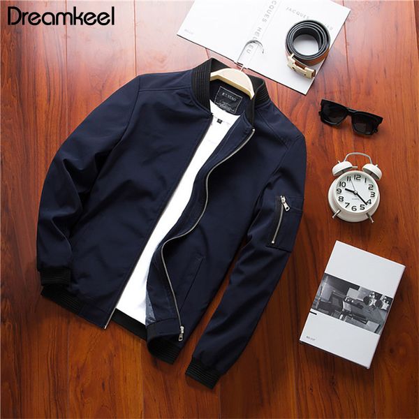 

new 2018 jacket men fashion casual loose mens jacket streetwear bomber mens jackets man cool coats plus size m- 4xl y, Black;brown