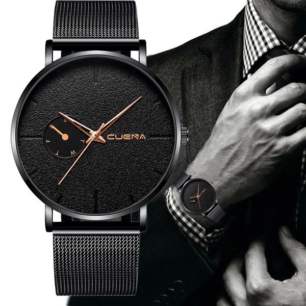 

2019 relogio masculino fashion stainless steel men sport date analog quartz wristwatches montre homme reloj hombre saat, Slivery;brown