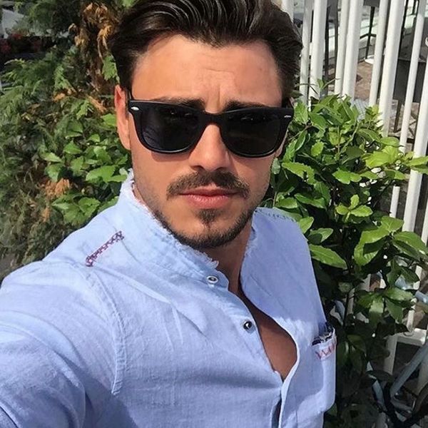 

2020 new pattern 54mm sunglasses vintage pilot sun glasses polarized uv400 men women sunglasses 2140, White;black