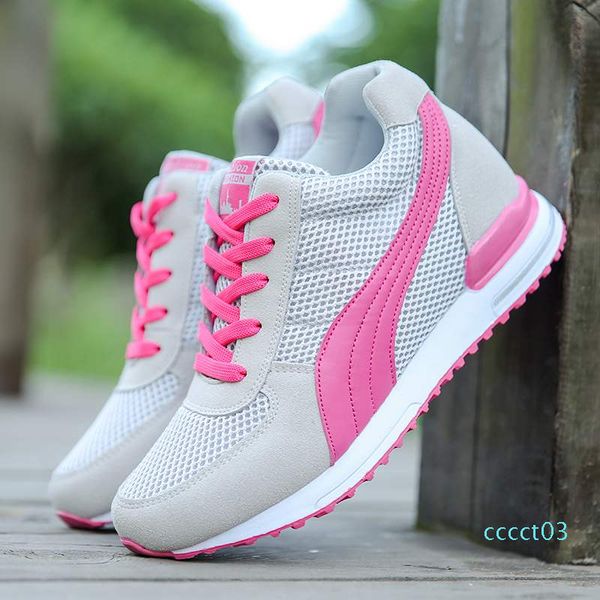 

fashion women platform sneakers 8cm high heels casual shoes woman wedge sneakers flats platform wedges loafter ladies careepers 03ct, Black