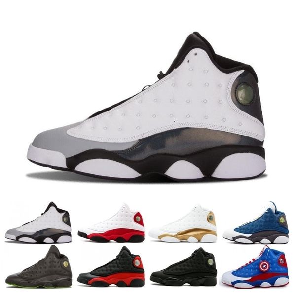 

13 13s cap and gown men women jordon basketball shoes atmosphere grey terracotta blush black phantom flints sports sneakers designer