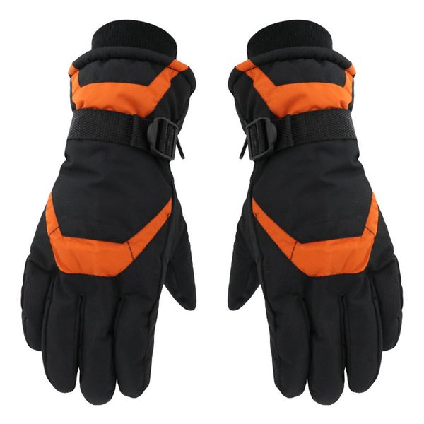 

winter gloves men's warm gloves winter cold waterproof thickening velvet outdoor ski motorcycle thickening