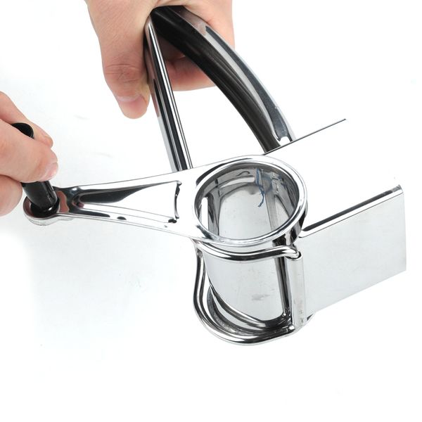 

stainless steel rotary cheese chocolate grater 3 drums slice shred kitchen tool