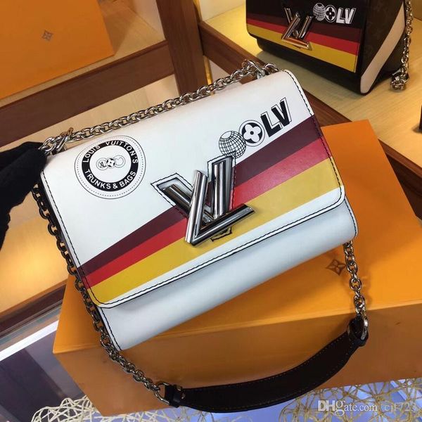 

design handbags orignal leather lady messenger bag fashion satchel shoulder bag presbyopic package croisette damier purse
