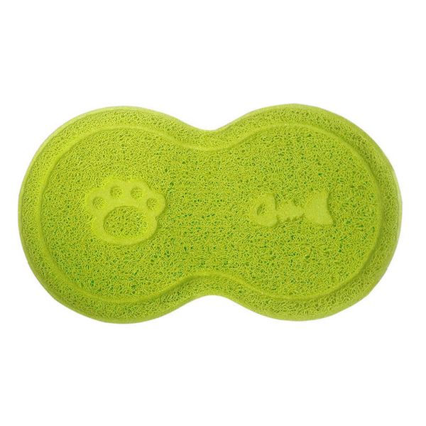 

pet dog cat litter feeding mat 45x25cm puppy kitty dish bowl placemat tray tidy easy cleaning sleeping pad cat claw rubber mat
