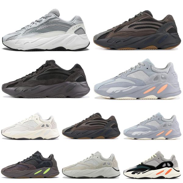 

700 Wave Runner Salt Vanta Running Shoes for men women Designer Shoes Mens 700 V2 Geode Static Sports Trainers Seankers Size 36-45