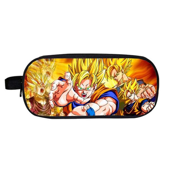 

classic sun goku pencilcase children boys girls students stationery bag new kids gifts cute pencilcase fashion bag