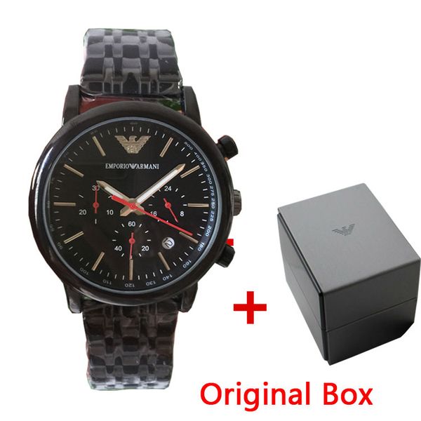 

Men 039 port watch 43mm tainle teel ar men watche japane e vk quartz chronograph montre de luxe tag montre