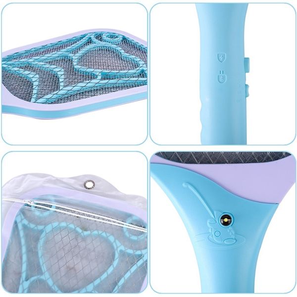 

usb rechargeable electric mosquito swatter usb rechargeable lithium battery electric mosquito swatter with led lighting mosqui other garden