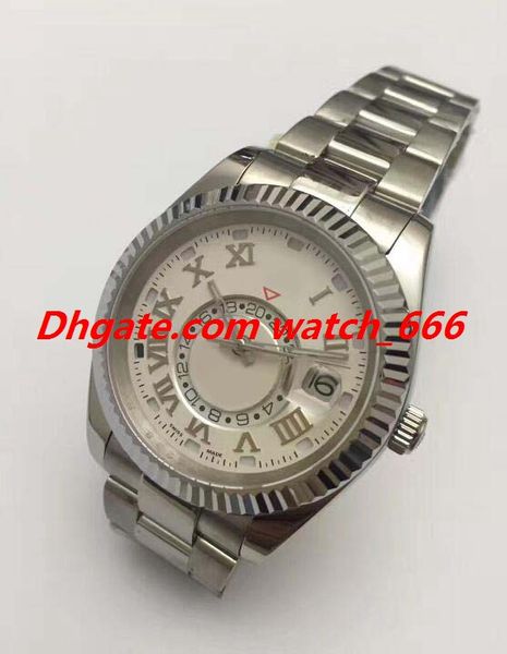 

новая версия luxury watches мужской m326934-0003 стали 4 цвета циферблат new 2020 42мм автоматическая мода мужские часы наручные часы, Slivery;brown