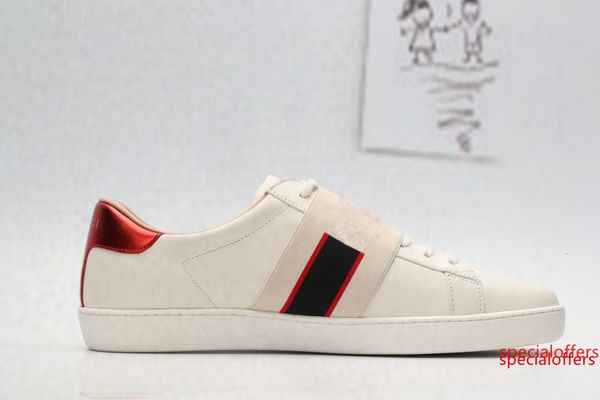 

designer comfortable casual shoes stripe classic low men s and women couples casual shoes with box designer shoes 35-45, Black