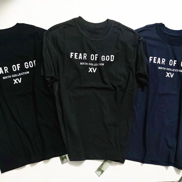 

3 цвета мужские дизайнерские футболки high street туман письма печать хип-хоп с коротким рукавом повседневная футболка xs, White;black