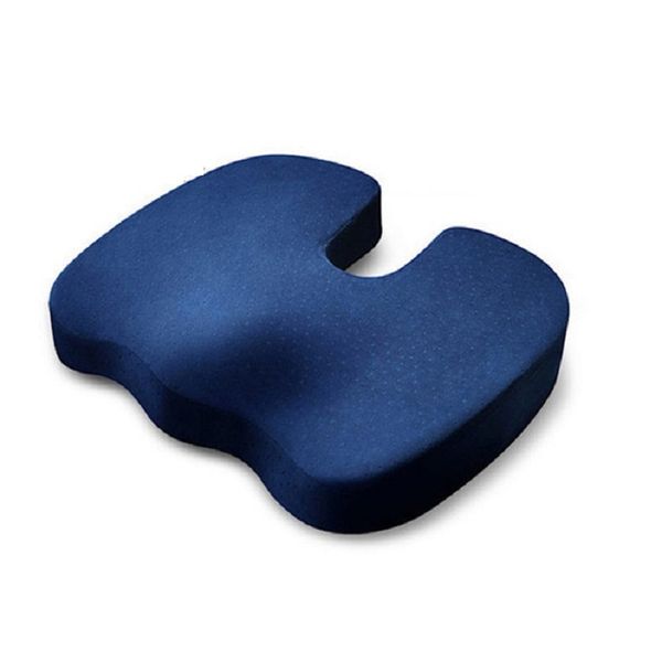 

1pc u-shapde coccyx velvet fabric slow rebound memory foam stay away from acne cushion beautiful buttocks cushion solid