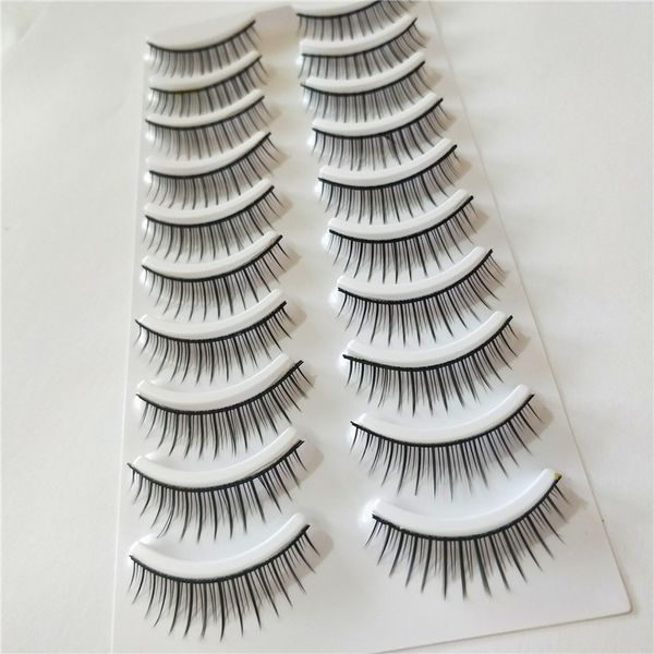 

newly 80 pairs fake eyelashes 8 style thick long eye lashes beauty makeup women girls ctn88