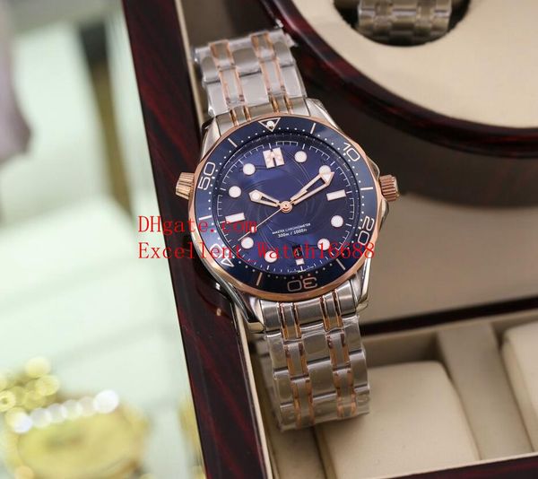 

5 the new sell mens watches 42 mm 007 diver 300m 210.22.42.20.01.004 stainless steel case asia automatic mechanical mens watch watch, Slivery;brown