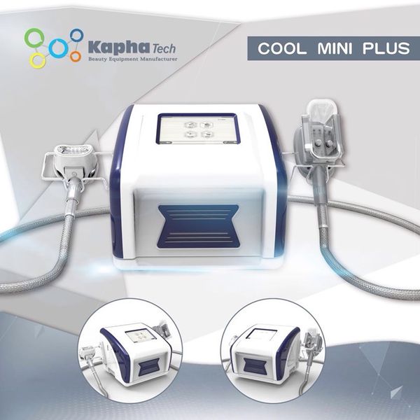 Attrezzatura sottile portatile Cryolipolysis Body Sculpting Dispositivo congelato grasso Cryo Liposuzione Macchina con quattro maniglie per uso domestico Solon