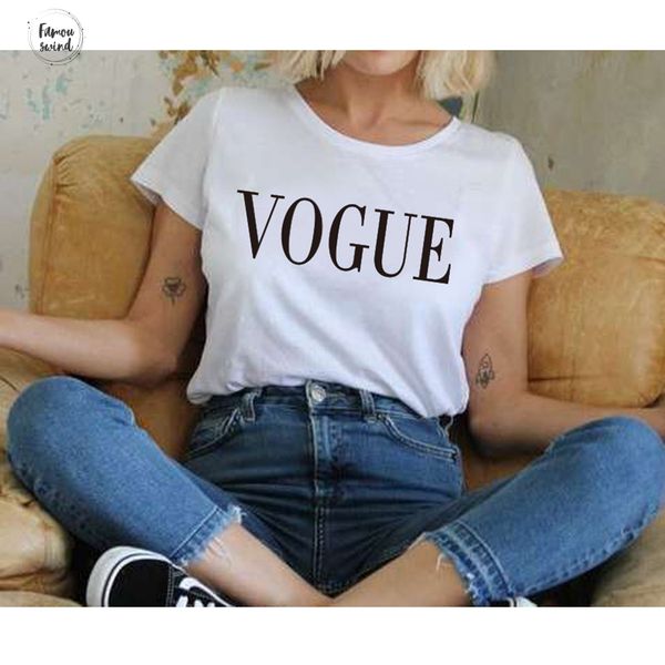

t shirt fashion vogue letter printed t black women tee women for female tumblr shirts white kawaii short sleeve